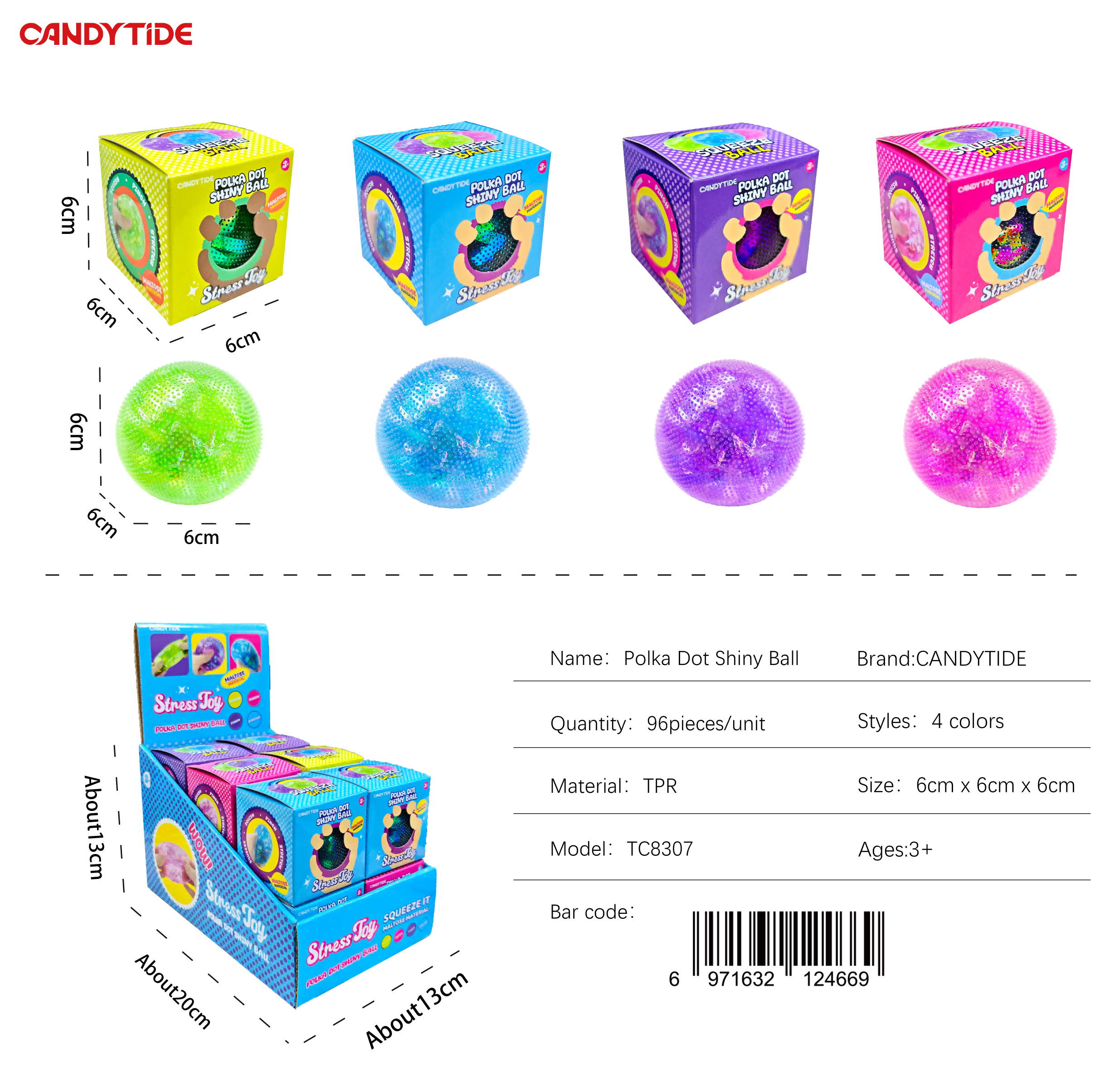 CANDYTIDE Squishy Toys