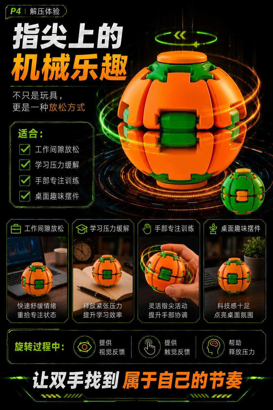 Decompression Rotating Ball