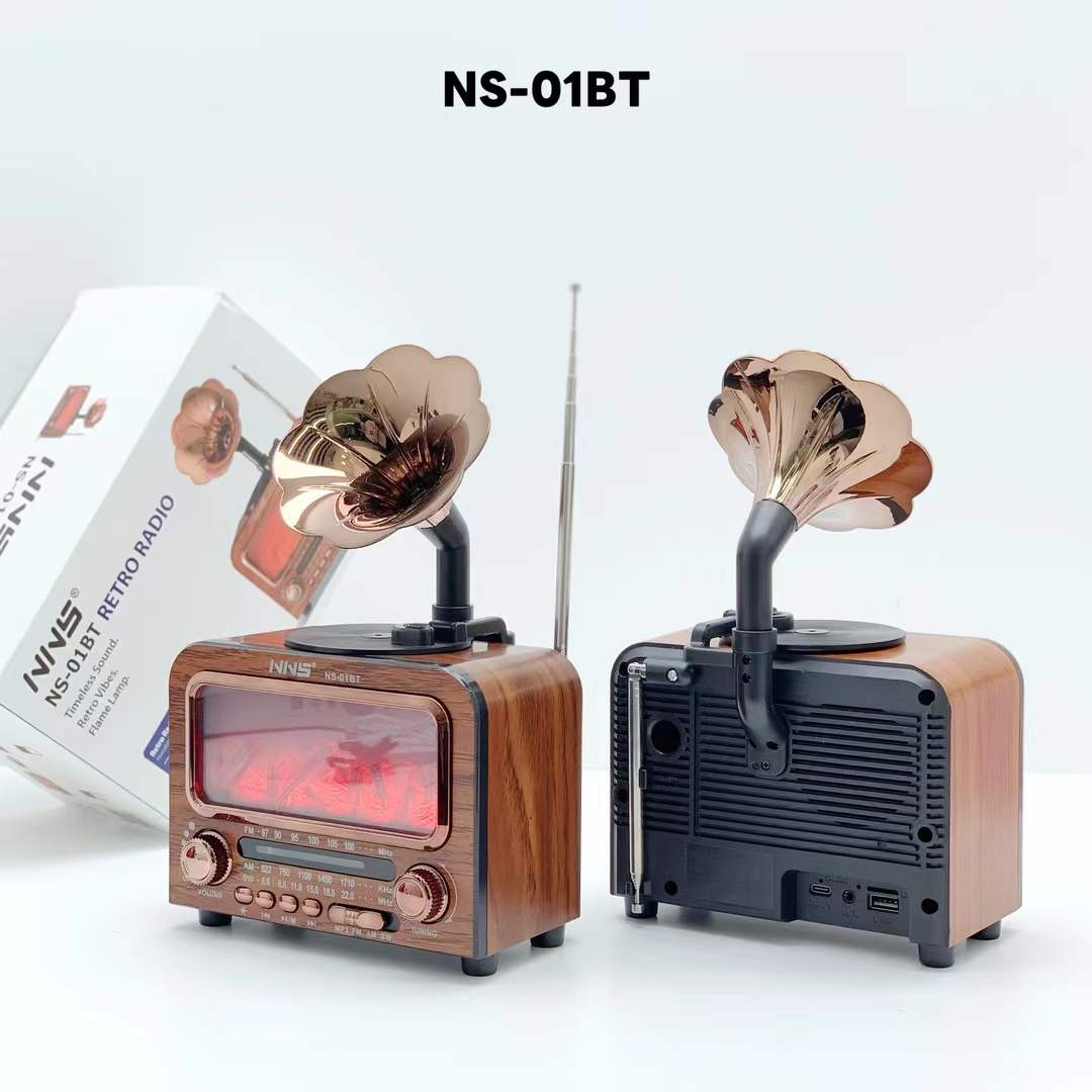 NNS Retro Portable Bluetooth Speaker