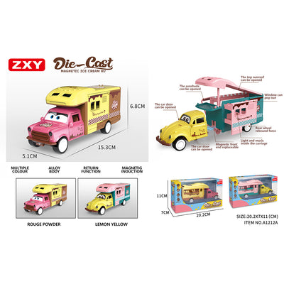 Alloy Diecast Model Car With Sound And Light