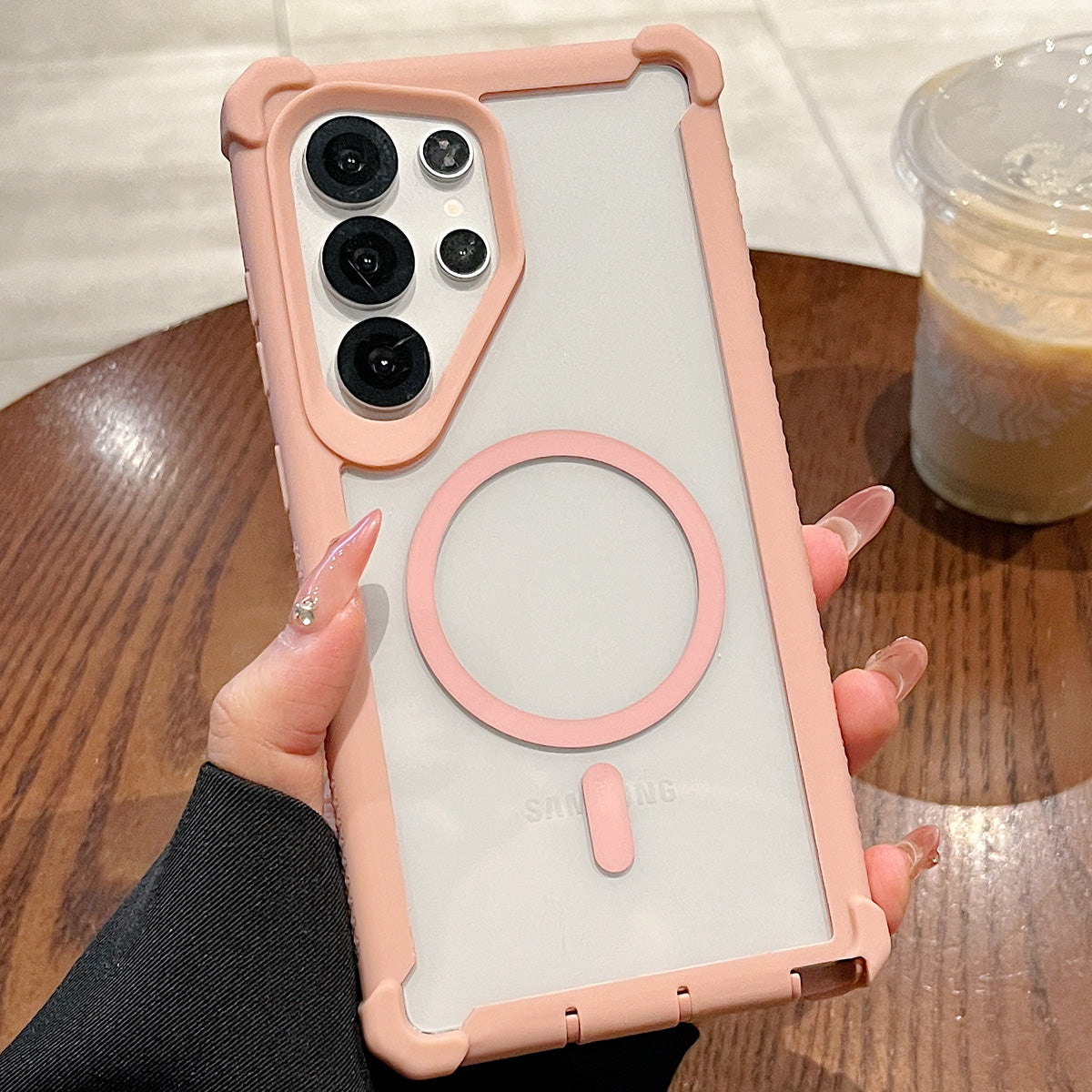 HaloLayer Series (Samsung) Magnetic Clear Case