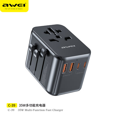AWEI C-39 35W Multi-Function Fast Charger