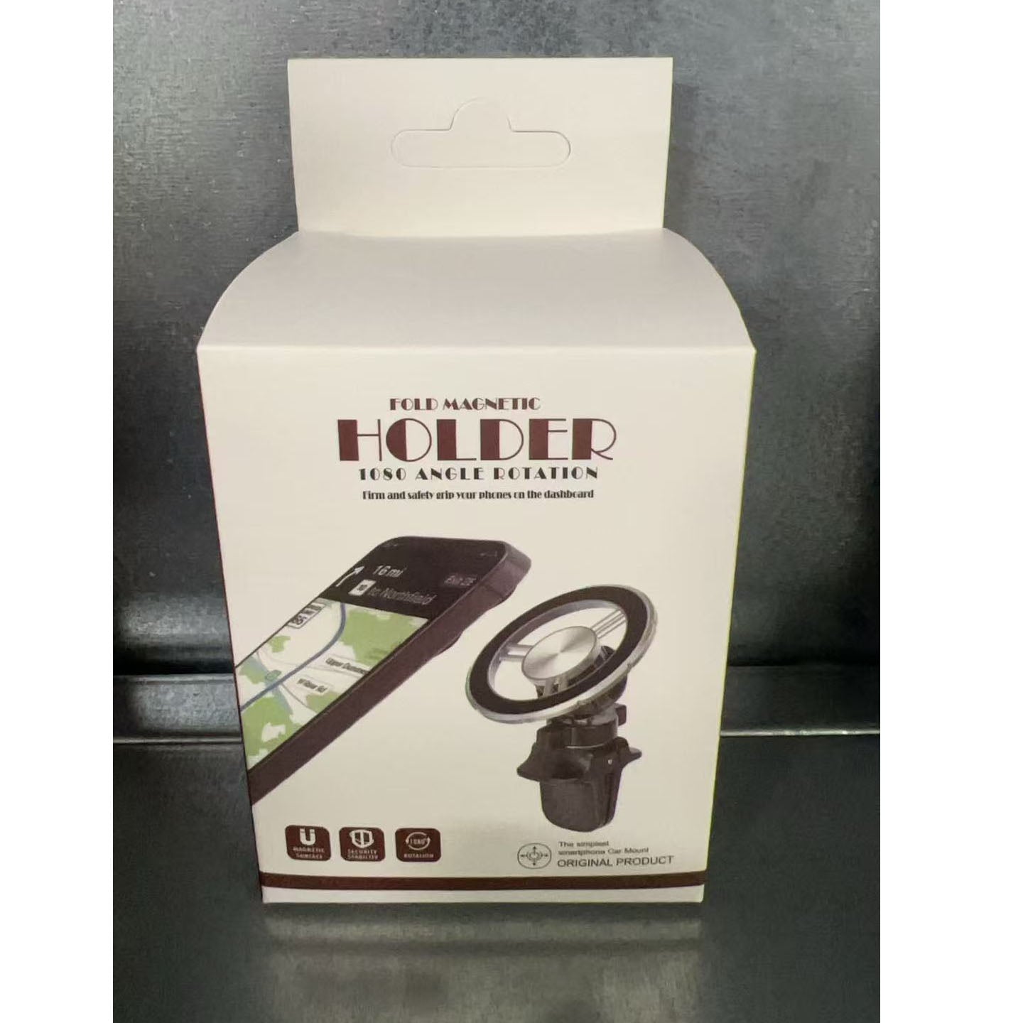 Magnetic Folding Car Phone Holder