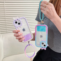 3 in 1 Universal Silicone Phone Wrist Lanyard With Bell - Hugmie