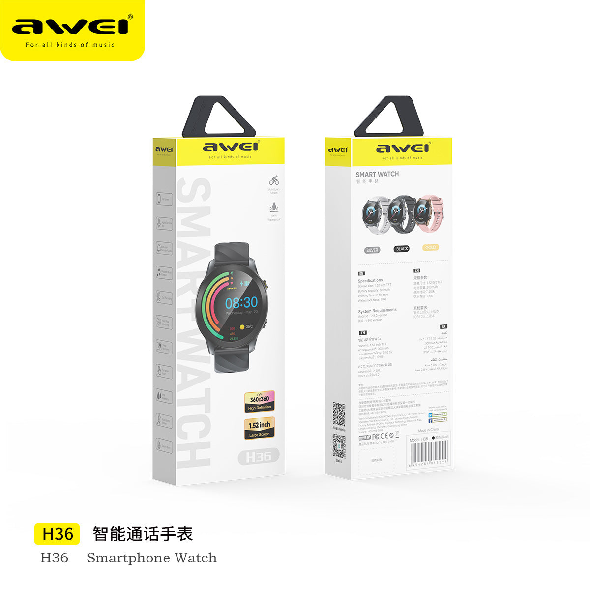 AWEI Smartphone Watch