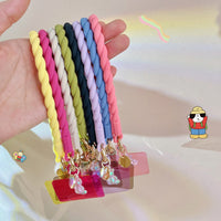 Luminous Bear Universal Silicone Phone Wrist Lanyard - Hugmie