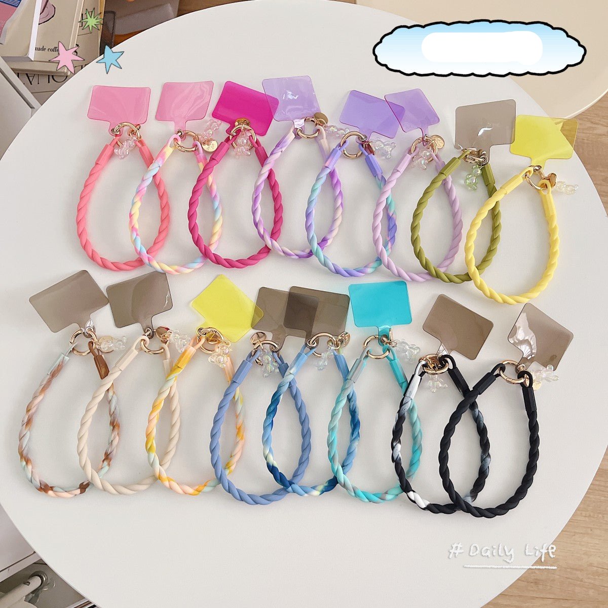 Luminous Bear Universal Silicone Phone Wrist Lanyard - Hugmie