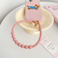 Silicone Beaded Universal Phone Wrist Lanyard - Hugmie
