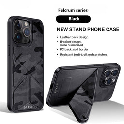 Fulcrum Series (iPhone) Leather Stand Case