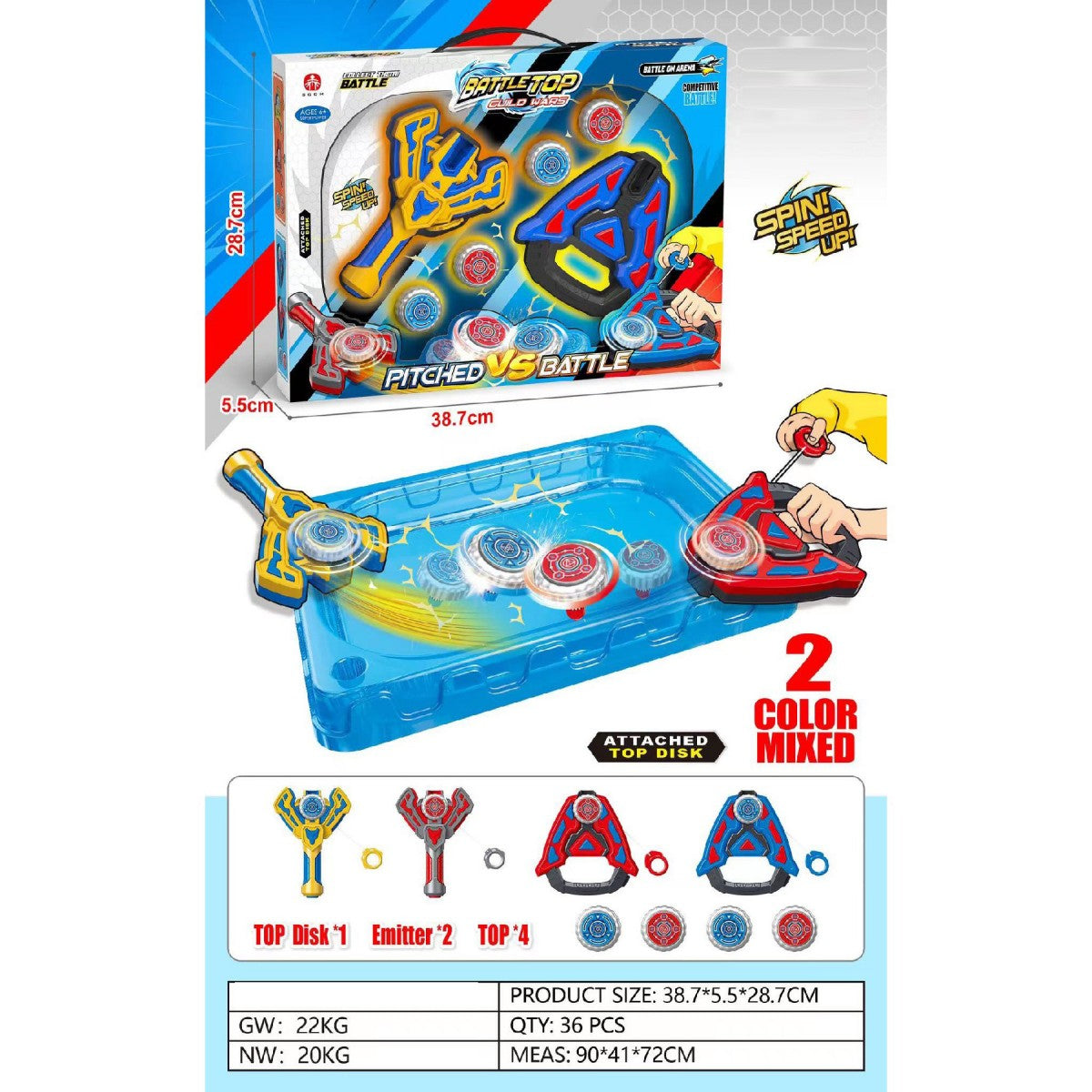 FUNTOP Beyblade Battle Tops