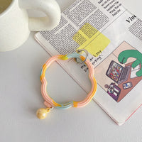 Colorful Wavy Hoop Universal Silicone Phone Wrist Lanyard