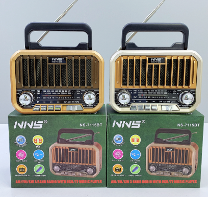 NNS Retro Portable Bluetooth Speaker