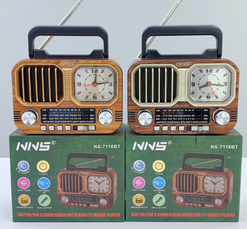 NNS Retro Portable Bluetooth Speaker