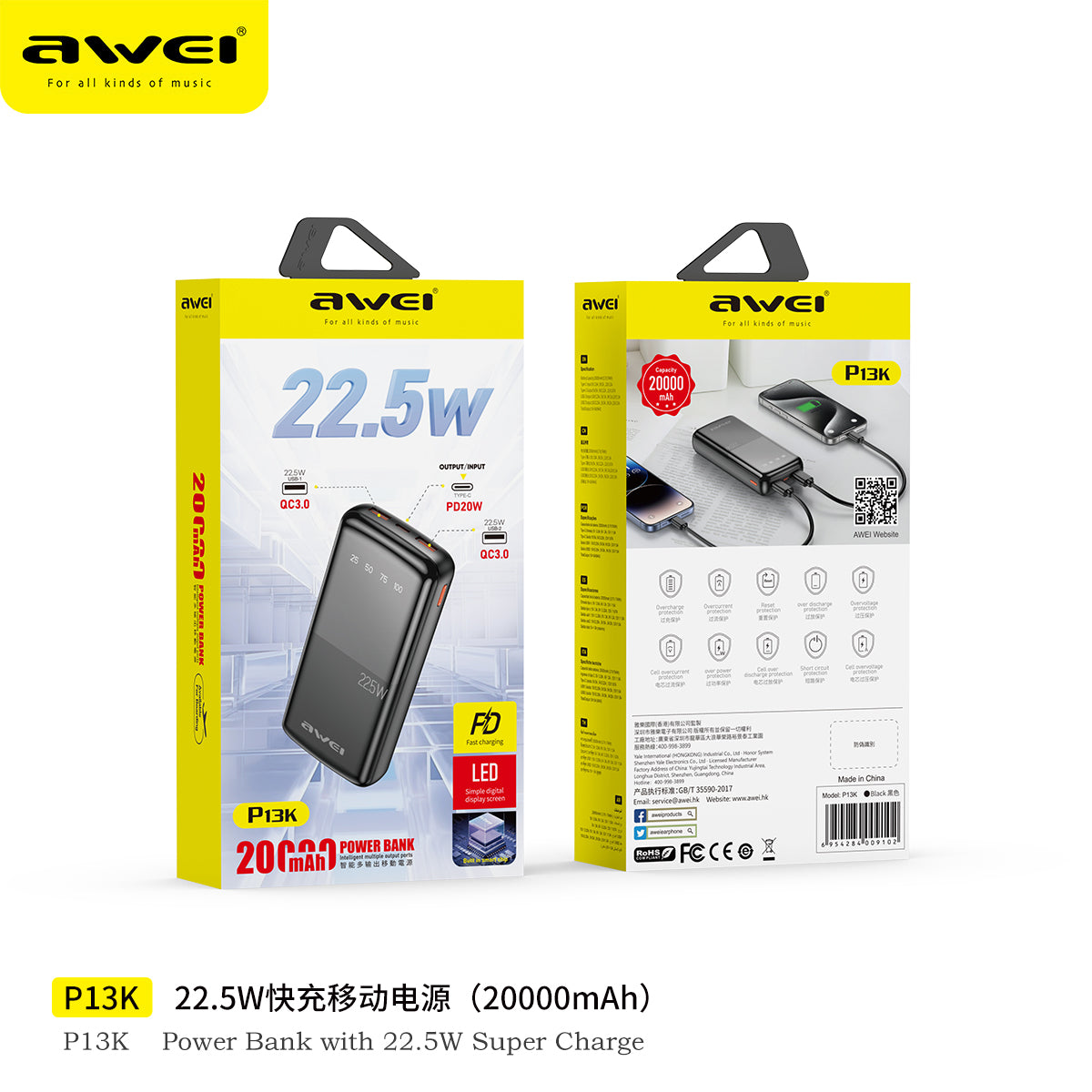 AWEI Fast Charging Power Banks