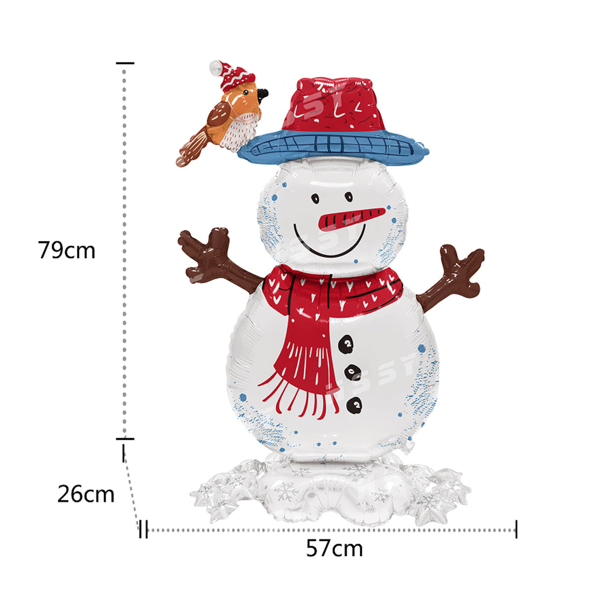 Christmas & New Year Foil Balloon