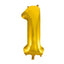 Foil Number Helium Balloons