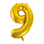 Foil Number Helium Balloons