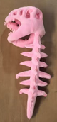 Dinosaur Skeleton Plush Headgear