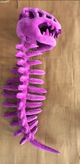 Dinosaur Skeleton Plush Headgear