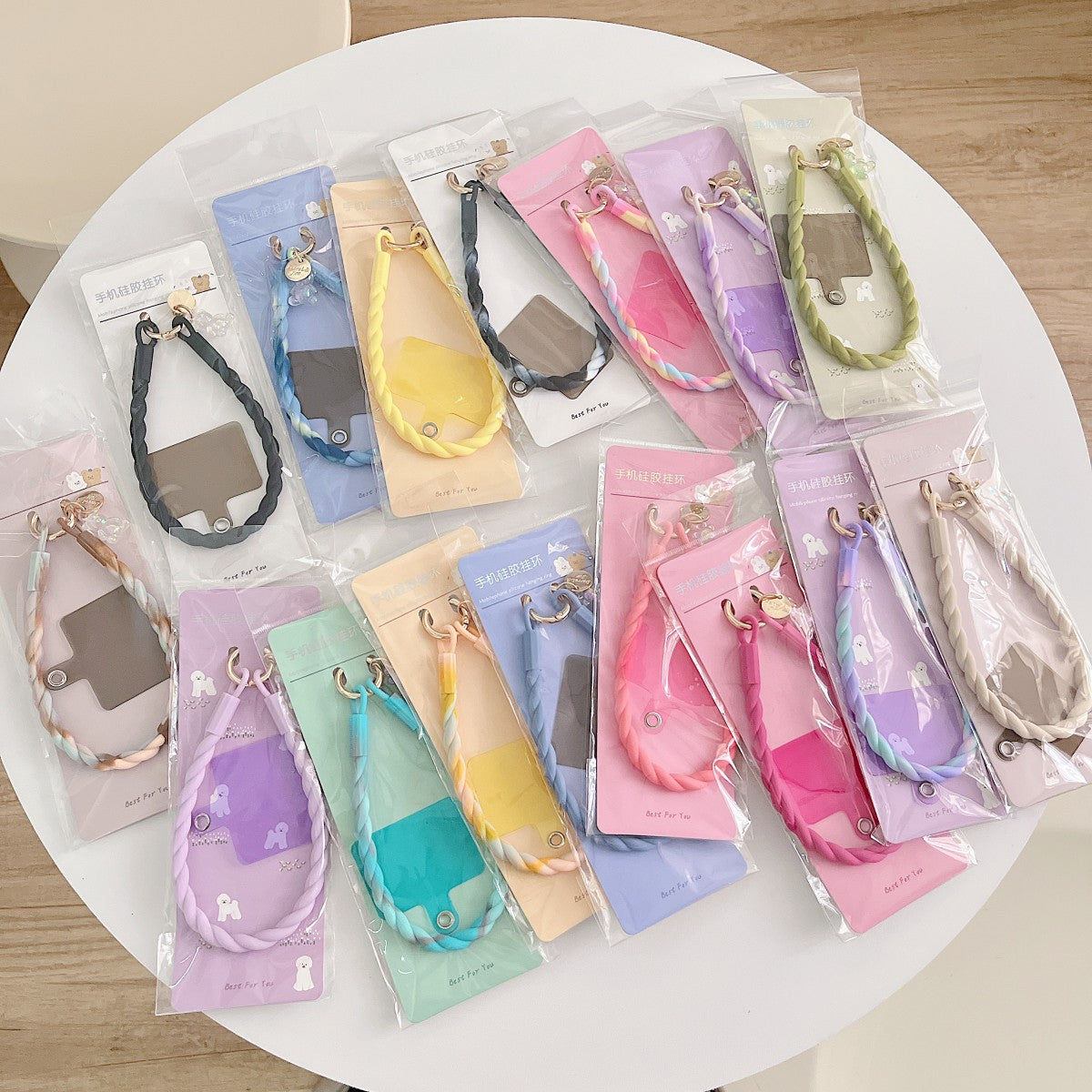 Luminous Bear Universal Silicone Phone Wrist Lanyard - Hugmie