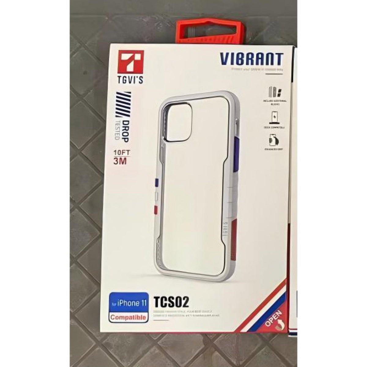 Vibrant Series (iPhone) Protective Clear Case