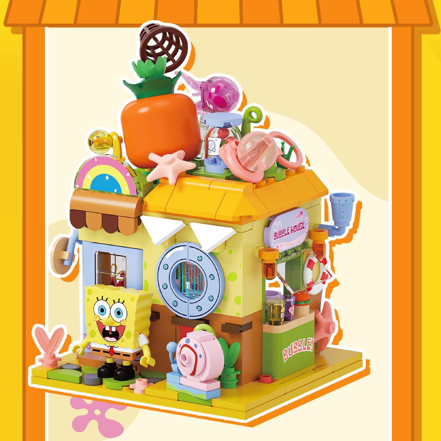 AREA X (SpongeBob SquarePants/Sanrio) Building Set