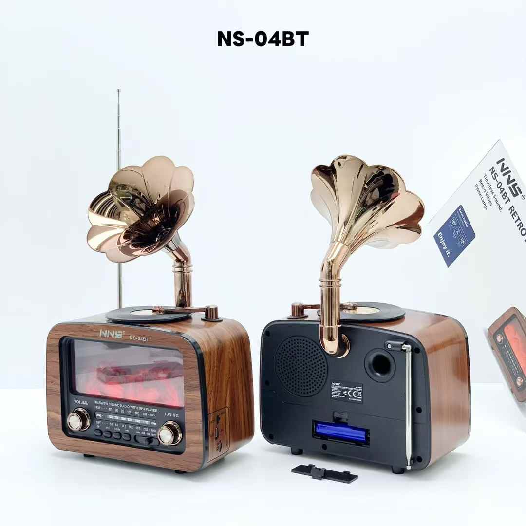 NNS Retro Portable Bluetooth Speaker