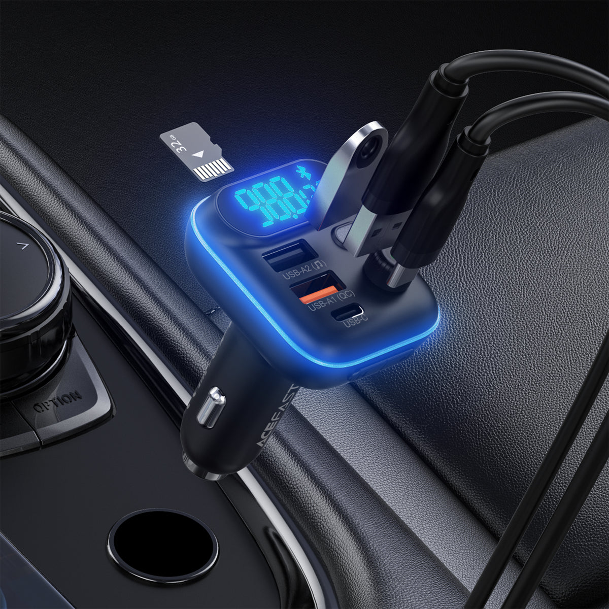 ACEFAST Car BT FM Transmitter
