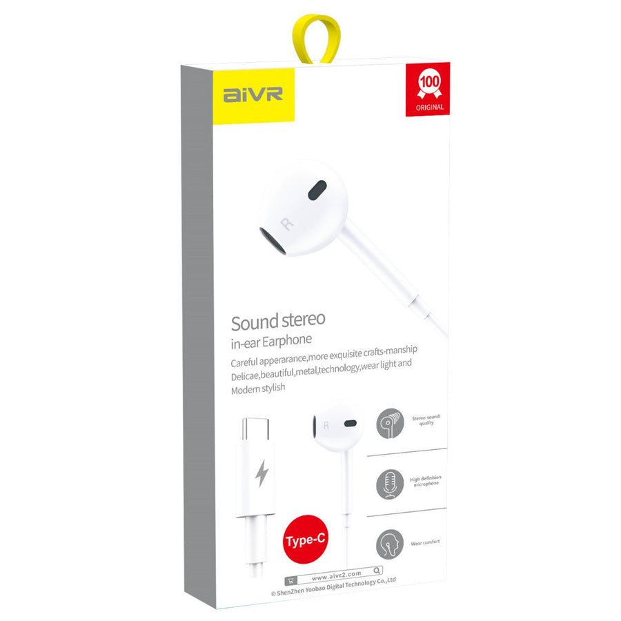 AIVR Wired In-Ear Headphones