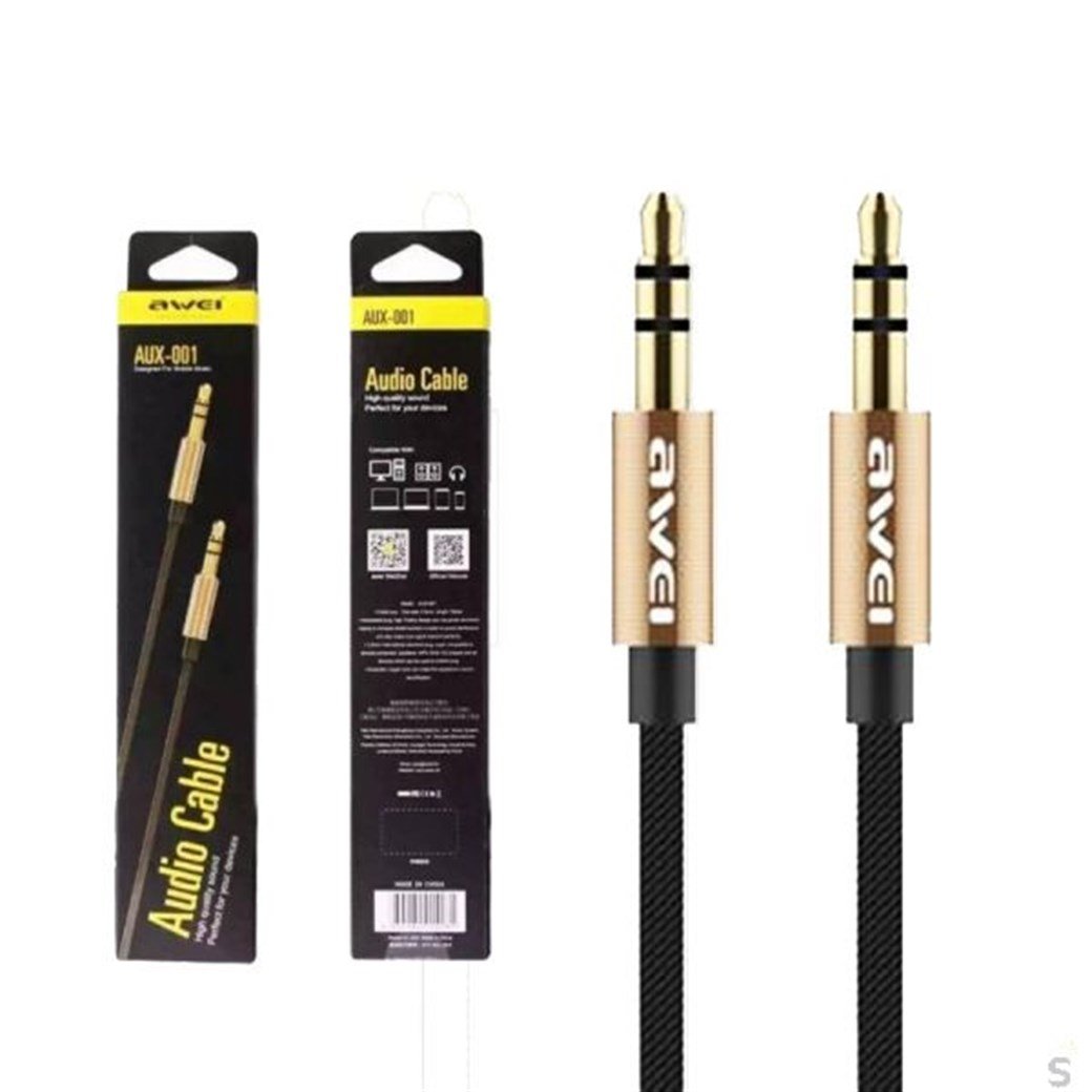 Hugmie 3.5mm Aux Audio Cable 1.2M