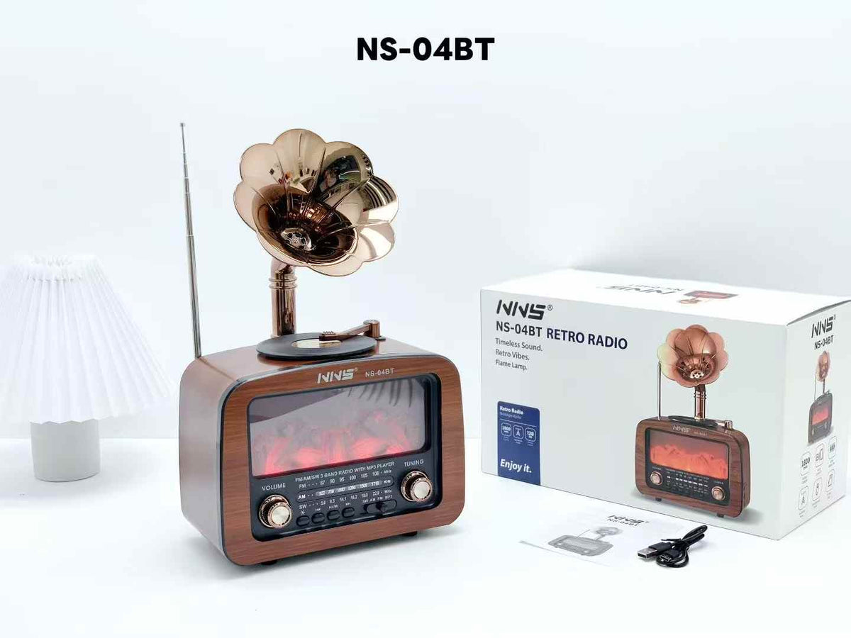NNS Retro Portable Bluetooth Speaker