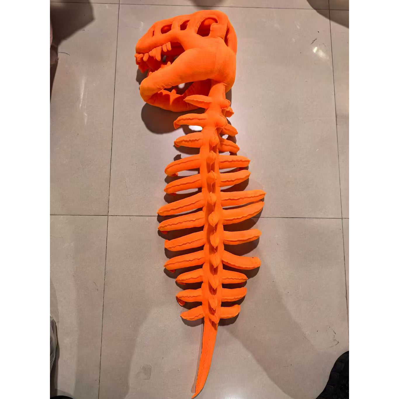 Dinosaur Skeleton Plush Headgear
