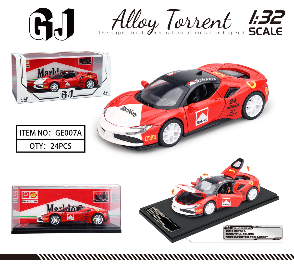 ZHONG YUAN XING Alloy Car Toy Model