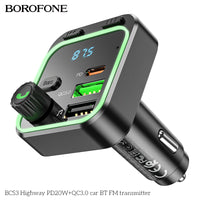 BOROFONE Car BT FM Transmitter