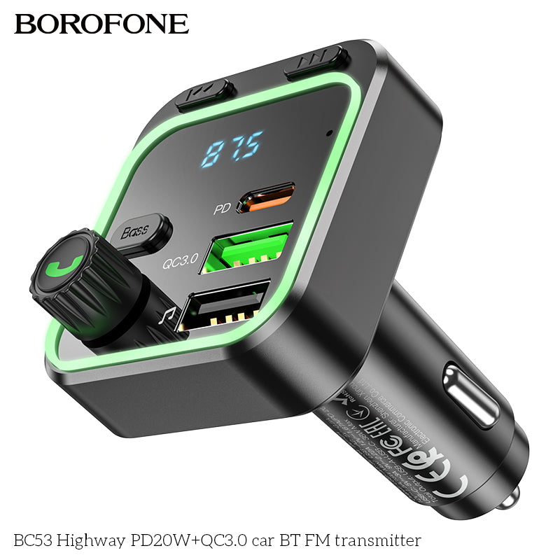 BOROFONE Car BT FM Transmitter