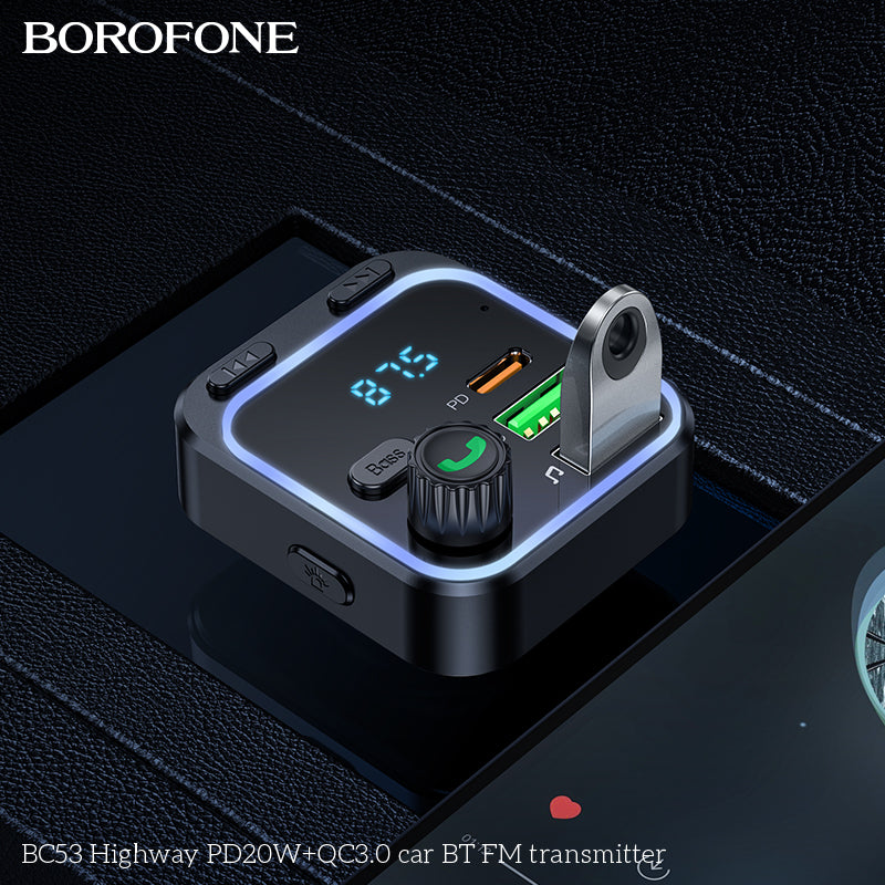 BOROFONE Car BT FM Transmitter