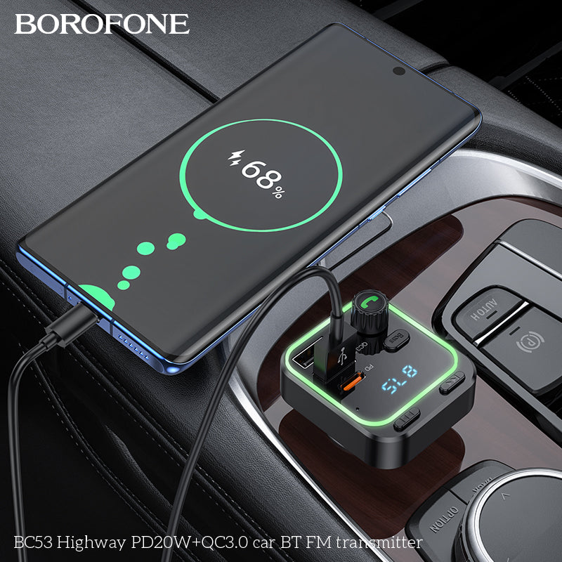 BOROFONE Car BT FM Transmitter