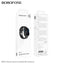 BOROFONE Smart Sports Watch(Call Version)