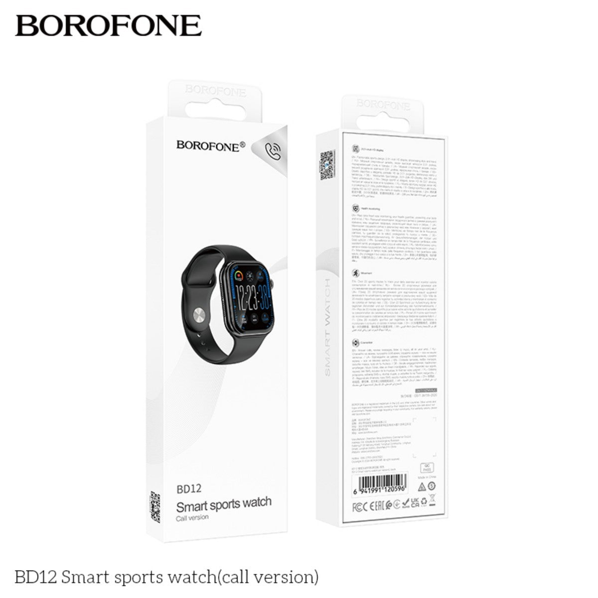 BOROFONE Smart Sports Watch(Call Version)