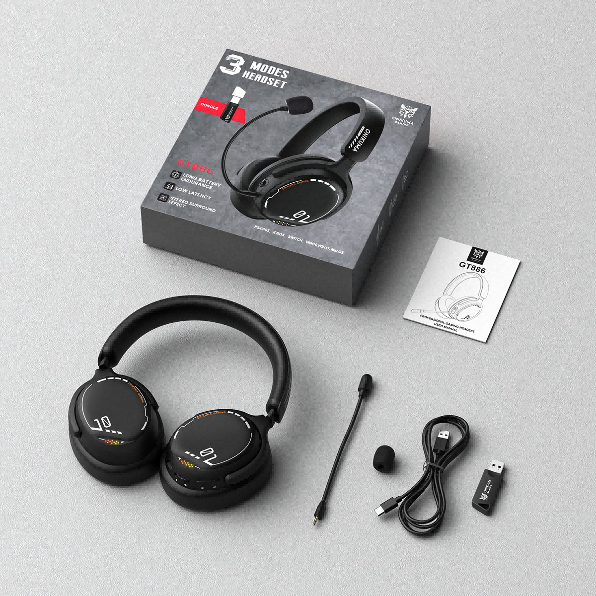 ONIKUMA Gaming Headphones
