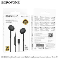 BOROFONE In-ear Wired Earphones with Mic