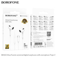 BOROFONE In-ear Wired Earphones with Mic