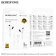 BOROFONE In-ear Wired Earphones with Mic