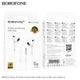 BOROFONE In-ear Wired Earphones with Mic