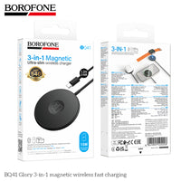 BOROFONE BQ41 Glory 3-in-1 Magnetic Wireless Fast Charger