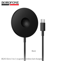 BOROFONE BQ41 Glory 3-in-1 Magnetic Wireless Fast Charger