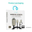 COTEetCi Mirror Screen 2-in-1 HDMI Cable packaging, featuring a 2M cable length and 1080P Full HD support for seamless connectivity.