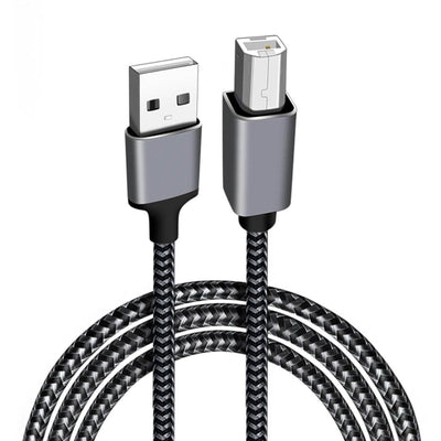 COTECi Nylon Braided USB 2.0 Printer Cable - 87801