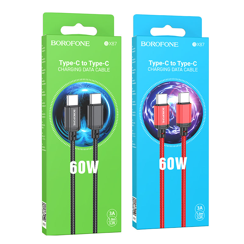 BOROFONE Type C to Type C Charging Cable