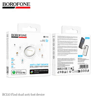 Borofone BC110 Find Dual Anti-Lost Smart Tracker for Keys, Bags & More